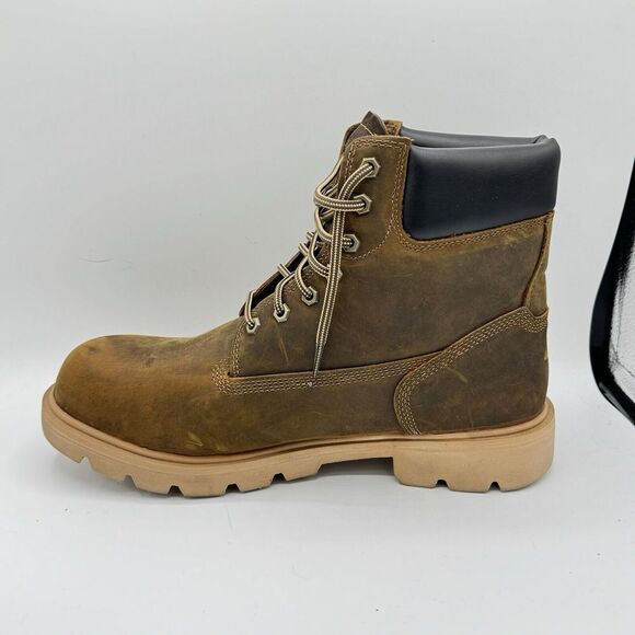 $150 Men's Timberland PRO Sawhorse 6" Composite Safety Toe Dk Brown Size 11.5W - Picture 5 of 9